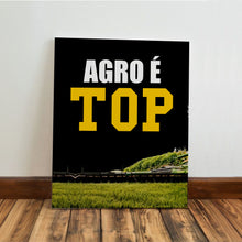 Carregar imagem no visualizador da galeria, Kit 3 - Quadro Decorativo Agro É Top
