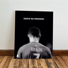 Carregar imagem no visualizador da galeria, Kit 3 - Quadro Cr7 Motivacional