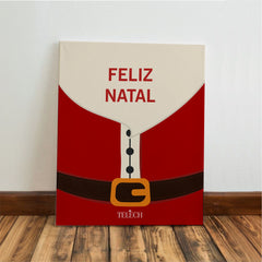 1 Peça - Quadro Decorativo Feliz Natal
