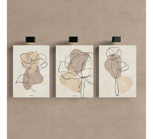 Kit 3 - Quadro Arte Moderna