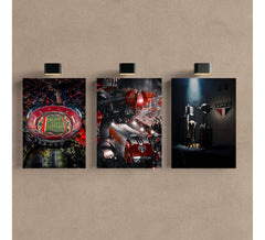 Kit 3 - Quadro São Paulo FC