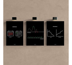 Kit 3 - Quadro Disciplina Foco
