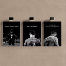 Carregar imagem no visualizador da galeria, Kit 3 - Quadro Cr7 Motivacional

